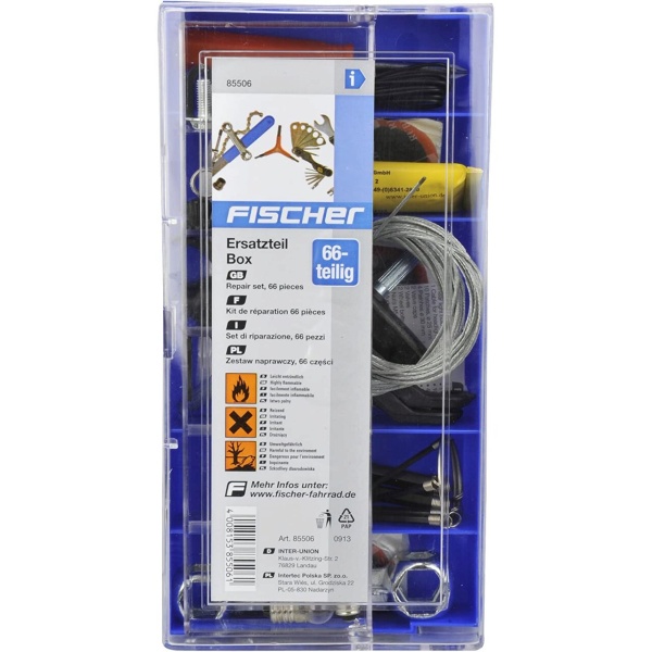 Trusa Scule Pentru Reparat Bicicleta 66 Piese Fischer 85506